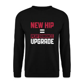 Bionisches Aftermarket-design Für Eine - Unisex Pullover - Schwarz - Vorne - Alina (178cm) & Michal (187cm)