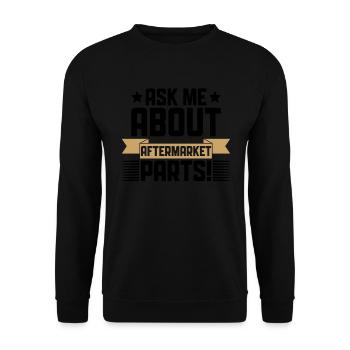 Hüftchirurgie-design Für Menschen Mit Einer - Sweat-shirt Unisexe - noir - Devant - Alina (178cm) & Michal (187cm)