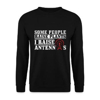 Ham Operator Design Für Amateurfunkamateure - Sweat-shirt Unisexe - noir - Devant - Alina (178cm) & Michal (187cm)