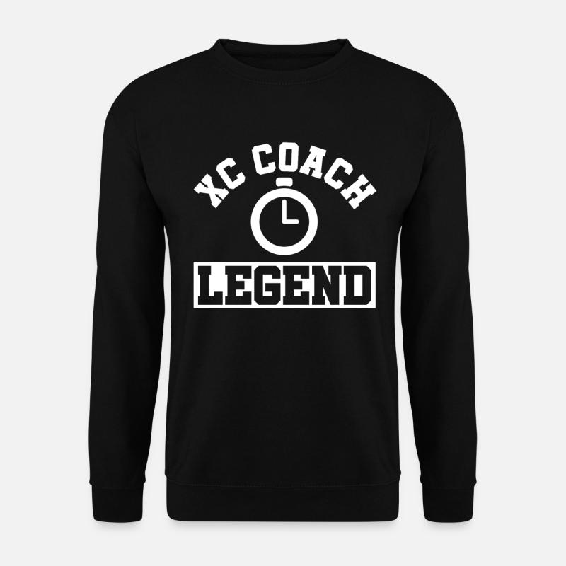 Xc-lauftrainer-design Für Einen - Unisex Sweatshirt - black