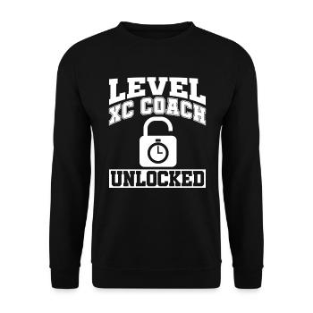 Xc-läufer-design Für Einen Xc-lauf - Sweat-shirt Unisexe - noir - Devant - Alina (178cm) & Michal (187cm)