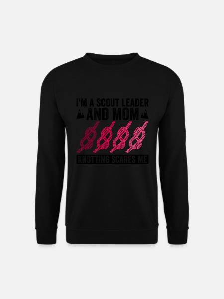 Pfadfindermutter-design Für Eine - Sweat-shirt Unisexe - noir