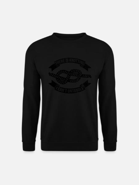 Pfadfinderleiter-design Für Einen - Unisex Sweatshirt - black