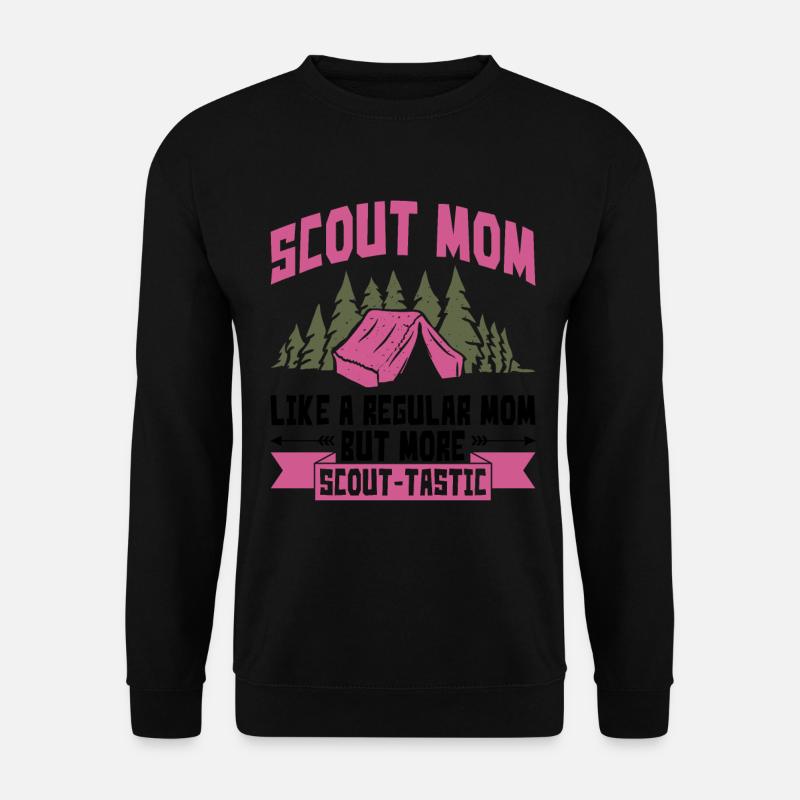 Pfadfinder-mutter-design Für Eine - Unisex Sweatshirt - black