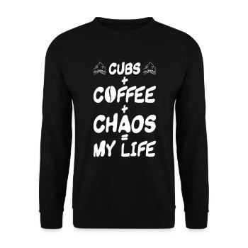Cub Scout Design Für Einen Pfadfinderführer Und - Unisex Sweatshirt - black - Front - Alina (178cm) & Michal (187cm)