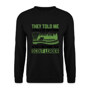 Cub Master Design Für Einen Pfadfinderführer - Sweat-shirt Unisexe - noir - Devant - Alina (178cm) & Michal (187cm)
