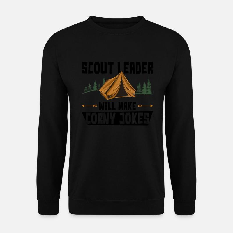 Pfadfinderleiter-design Für Einen - Unisex Pullover - Schwarz