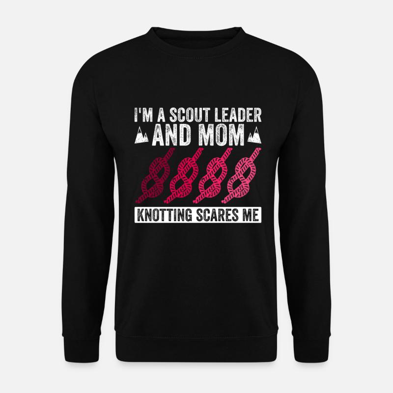 Pfadfindermutter-design Für Eine - Unisex Sweatshirt - black