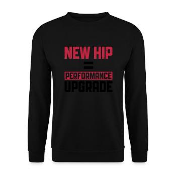 Bionisches Aftermarket-design Für Die Genesung - Unisex Pullover - Schwarz - Vorne - Alina (178cm) & Michal (187cm)