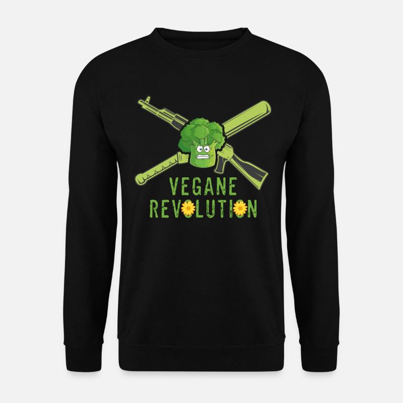 Vegane Revolution - Unisex Pullover - Schwarz