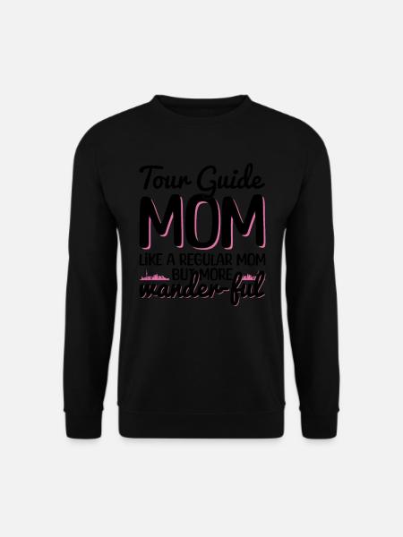 Reiseberater-mutter-design Für Eine - Unisex Sweatshirt - black
