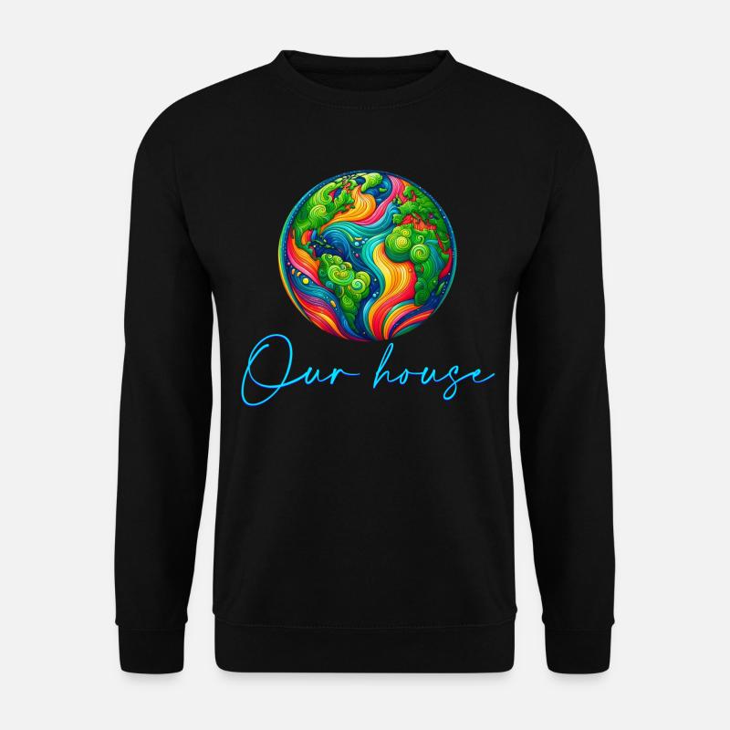 World - Unisex Sweatshirt - black