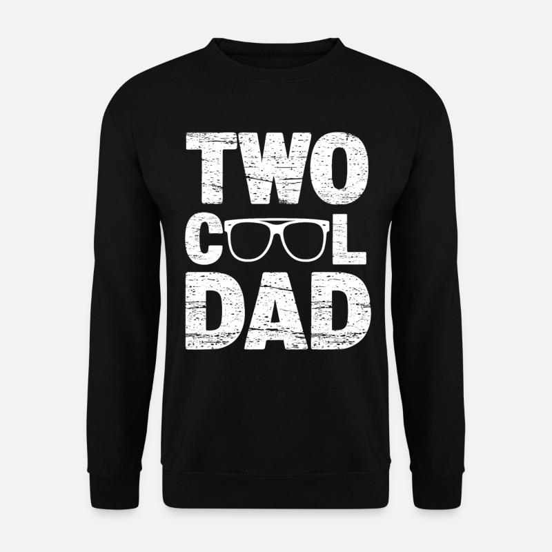 Deux Cool Dad Expression Stylée - Sweat-shirt Unisexe - noir