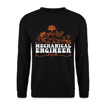 À l’époque de mon ingénieur en mécanique - Sweat-shirt Unisexe - noir - Devant - Alina (178cm) & Michal (187cm)