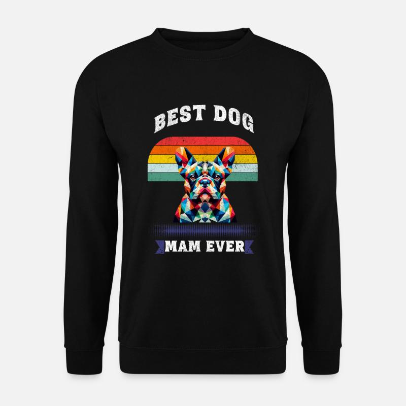 Mamas Bulldogge - Unisex Pullover - Schwarz