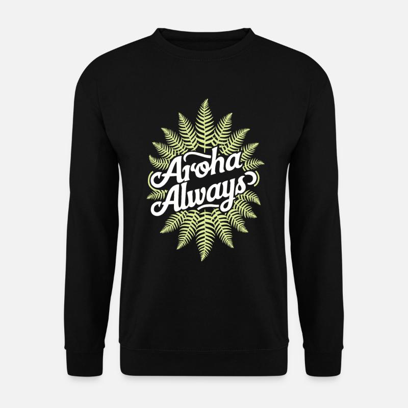 Aroha Always New Zeland Keepsakes - Sweat-shirt Unisexe - noir