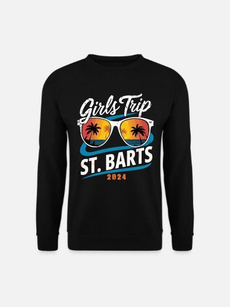 Girls Trip St. Barts 2024 - Unisex Sweatshirt - black