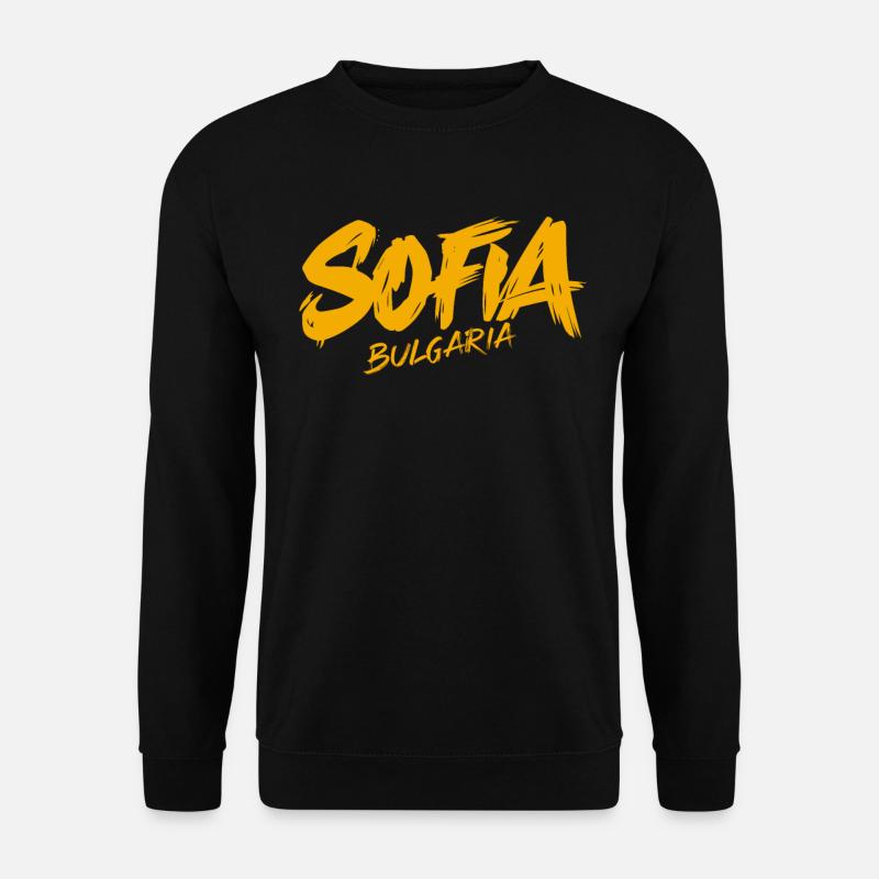 Sofia Bulgarien Souvenir - Unisex Pullover - Schwarz
