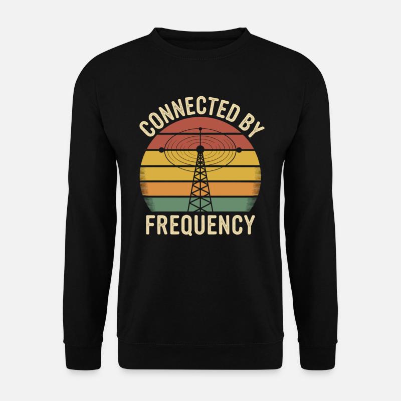 Amateurfunker Verbunden Durch Frequenz - Unisex Pullover - Schwarz