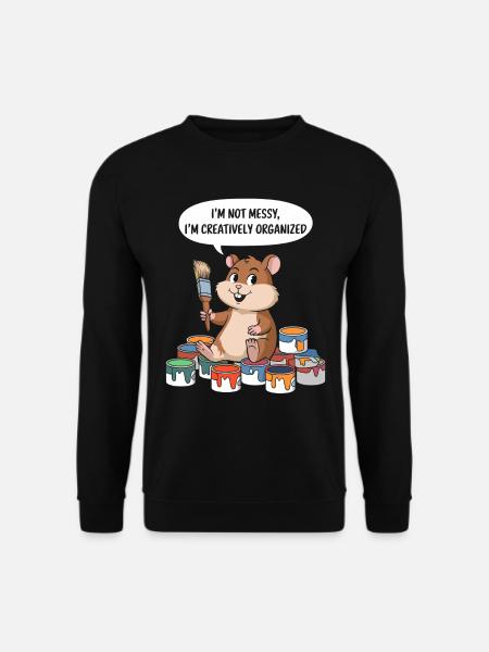 Artist Painter Creative Organized Cuter - Unisex Sweatshirt - black