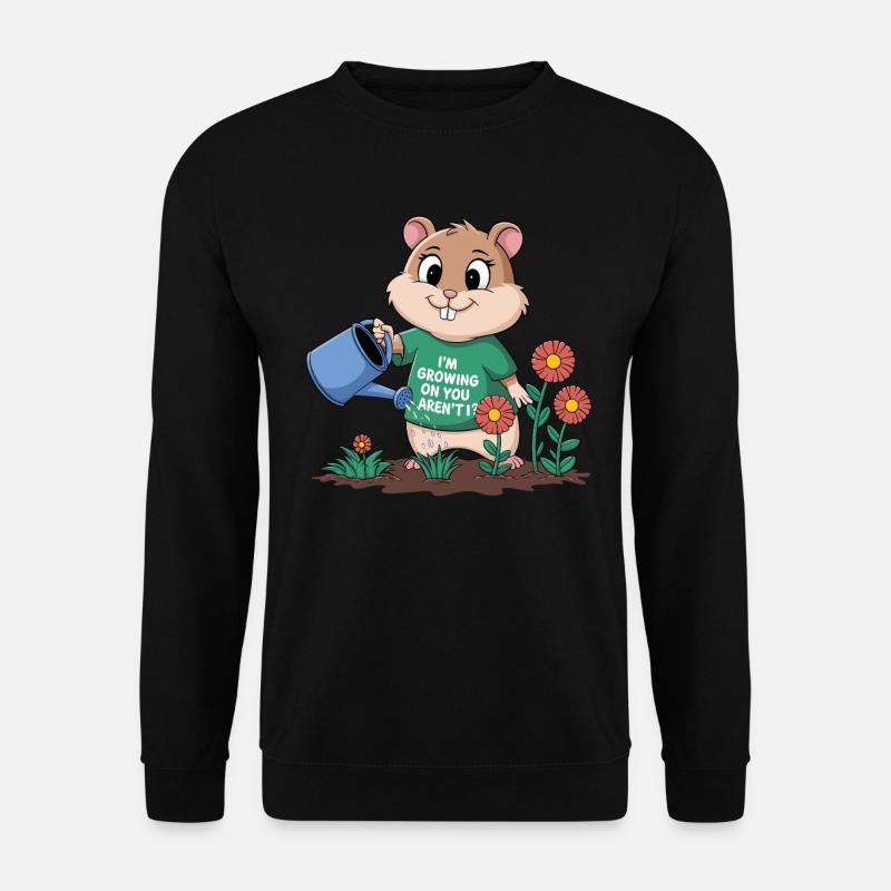 Ich Wachse Auf Dir, Oder? - Unisex Pullover - Schwarz