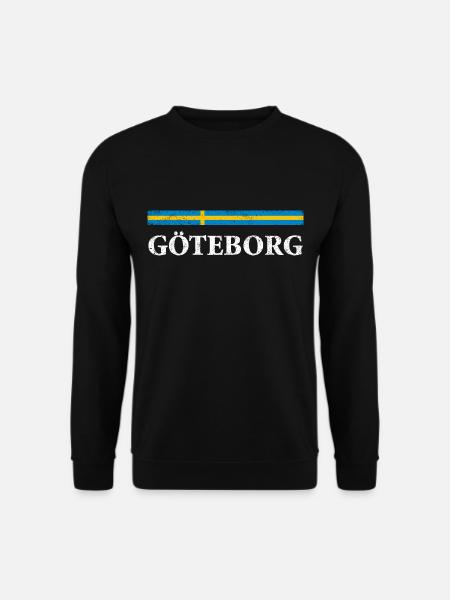 Göteborg - Unisex Pullover - Schwarz