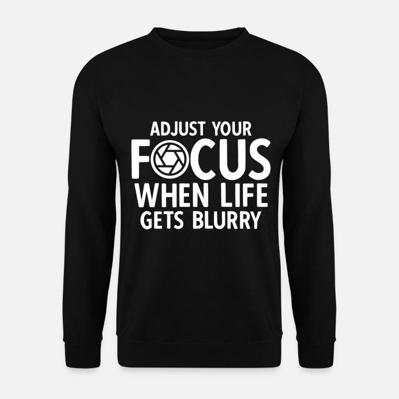 Fotografie Fotograf - Unisex Pullover - Schwarz