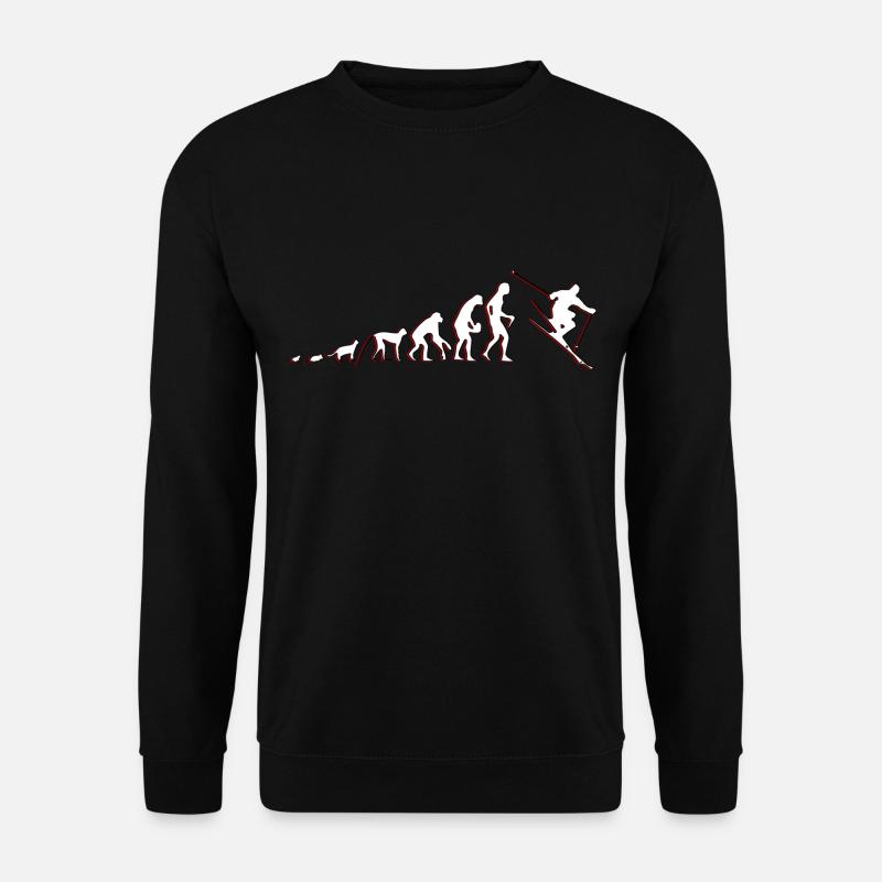 Ski - Unisex Pullover - Schwarz