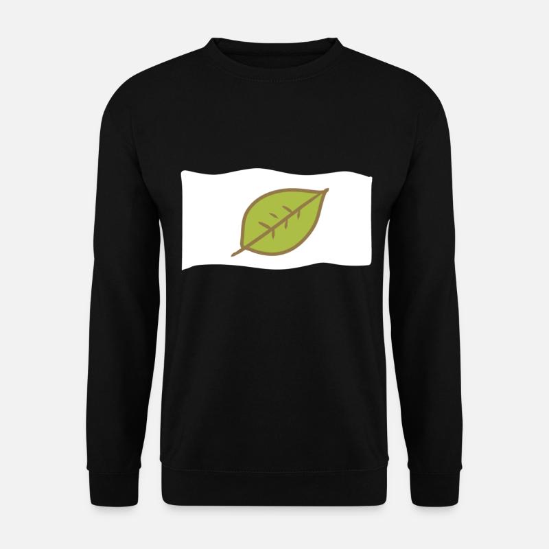 Icon Flag Leaf Nature - Unisex Sweatshirt - black
