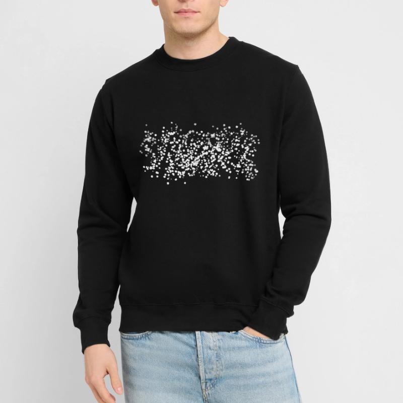 Dots Pattern Glossy Point Unisex Sweatshirt