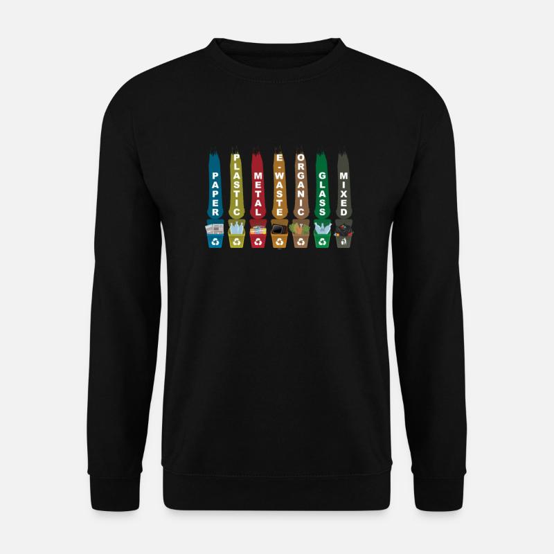 Recycle Garbage - Unisex Sweatshirt - black