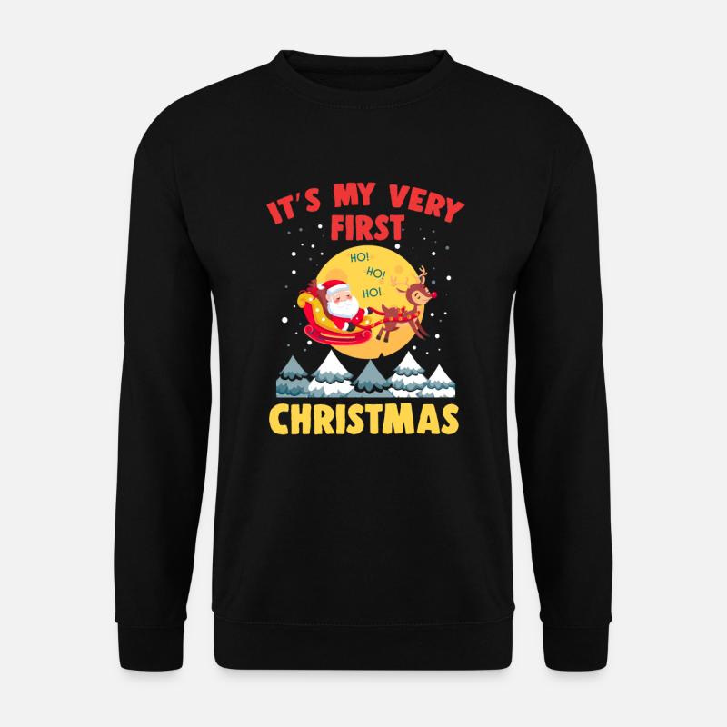 C'est mon premier Noël - Sweat-shirt Unisexe - noir