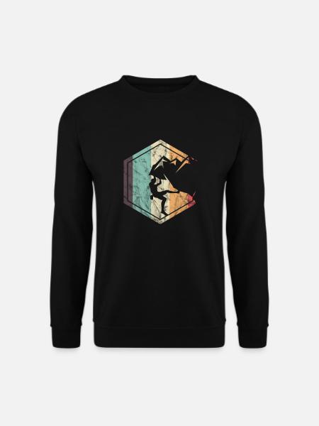 Escalade Randonnée en montagne Randonneur Sports extrêmes - Sweat-shirt Unisexe - noir
