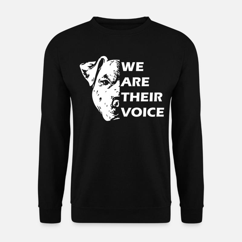 Nous sommes leur voix - Sweat-shirt Unisexe - noir