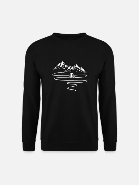 Radfahren Fahrrad Radfahrer BMX Biker Radfahren - Unisex Pullover - Schwarz