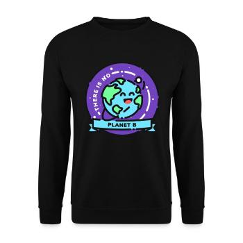 Protection de l'environnement abeille mer - Sweat-shirt Unisexe - noir - Devant - Alina (178cm) & Michal (187cm)