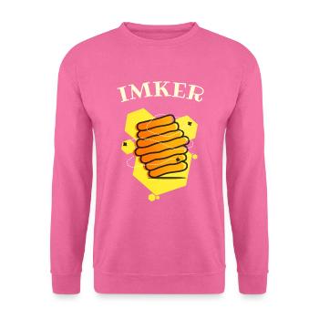 apiculteur - Sweat-shirt Unisexe - rose - Devant