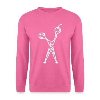 hair stylist - Unisex Sweatshirt - pink - Front