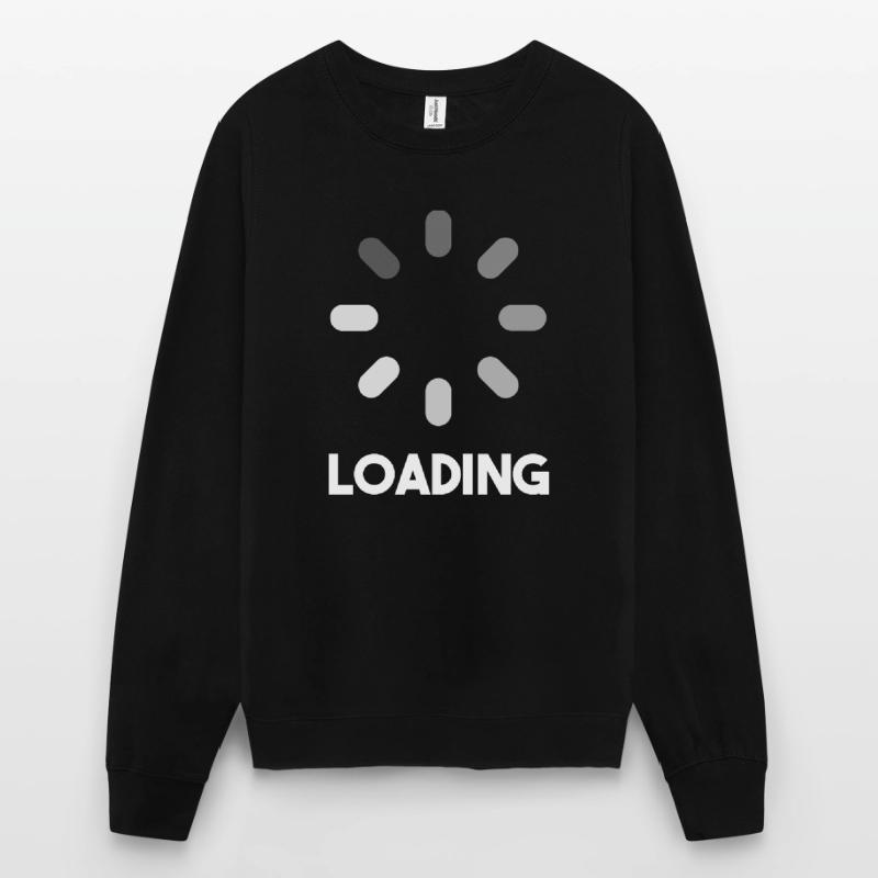 Loading laden Computer Unisex Pullover