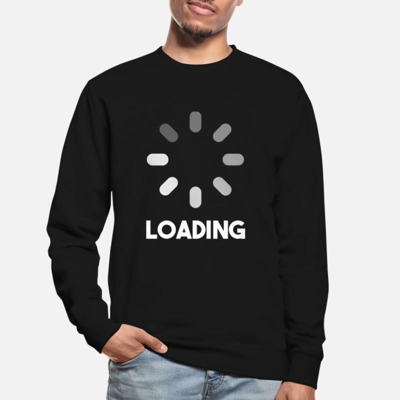 Loading laden Computer Unisex Pullover