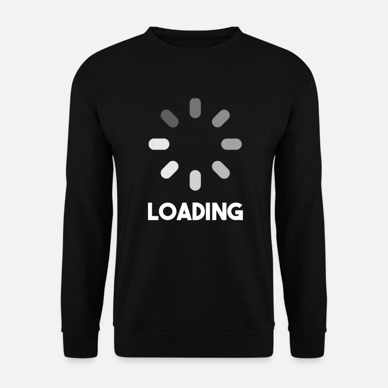Loading laden Computer - Unisex Pullover - Schwarz
