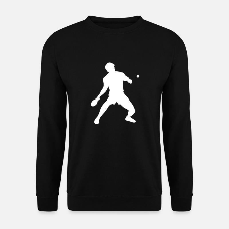 table tennis - Unisex Sweatshirt - black