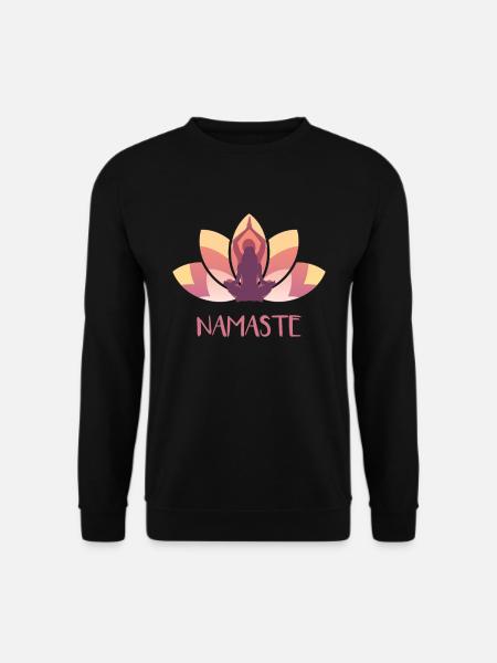 Yoga Namaste Sport - Unisex Sweatshirt - black