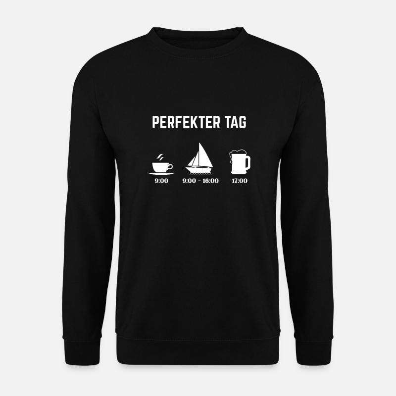 Segeln - Unisex Pullover - Schwarz