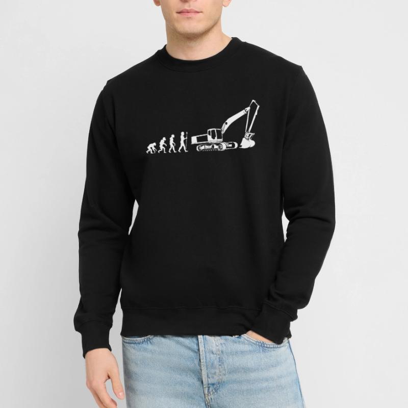 Bagger Baggerfahrer Baggern Unisex Pullover