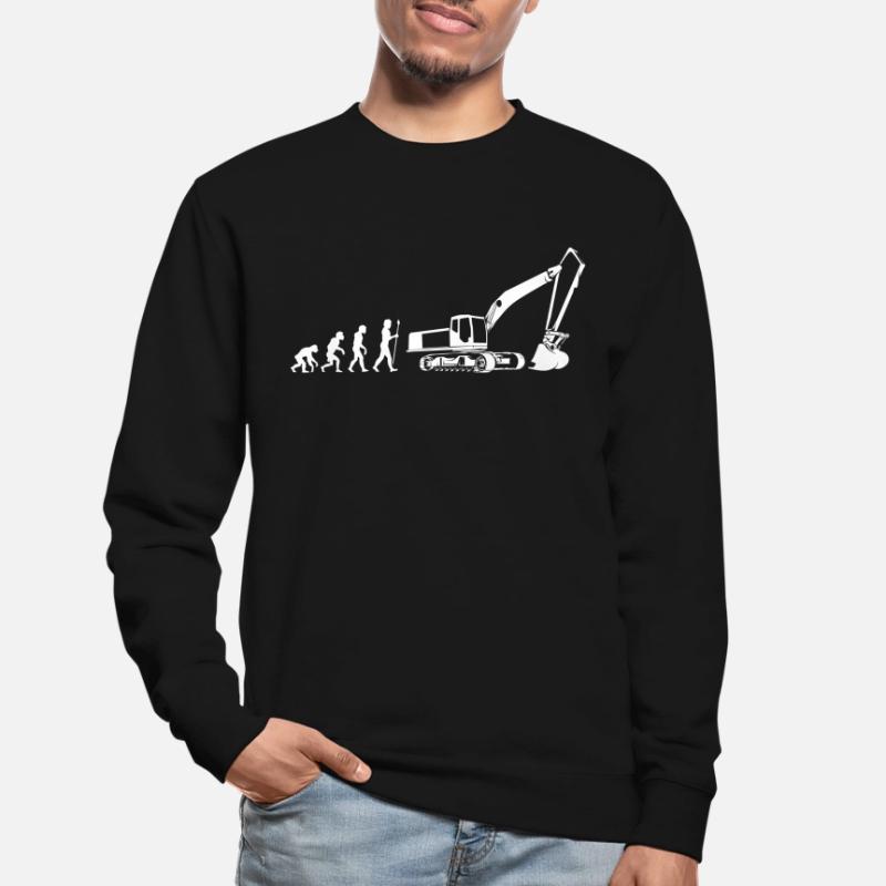 Bagger Baggerfahrer Baggern Unisex Pullover