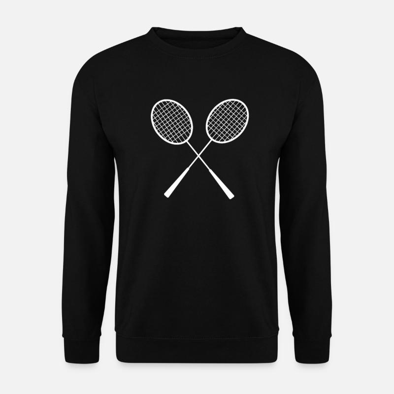 badminton - Sweat-shirt Unisexe - noir