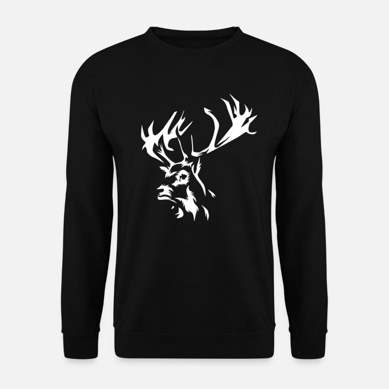 Hunter hunting nature - Unisex Sweatshirt - black