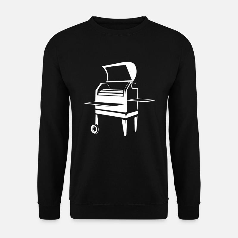 Grillen Grill Grillmeister BBQ Griller - Unisex Pullover - Schwarz