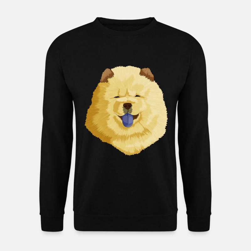 Chow Chow Hund - Unisex Pullover - Schwarz
